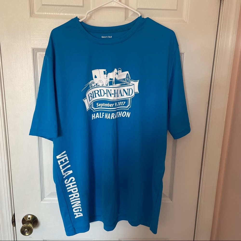 Bird-In-Hand Half Marathon Memorabilia Sport-Tek Shirt